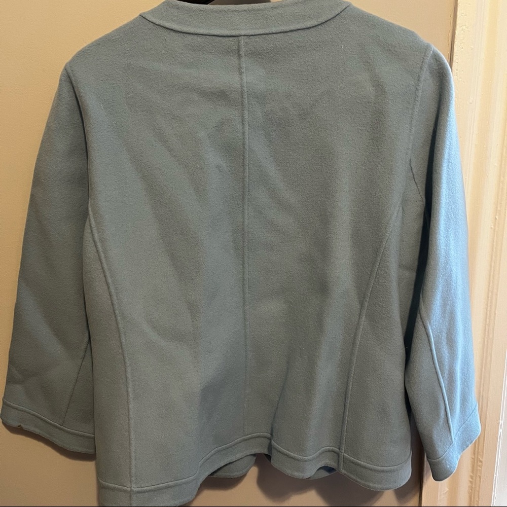 Talbots Wool Ruffle Jacket - Picture 4 of 5